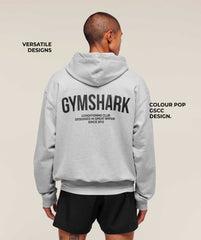 Conditioning Club Hoodie Light Grey Core Marl