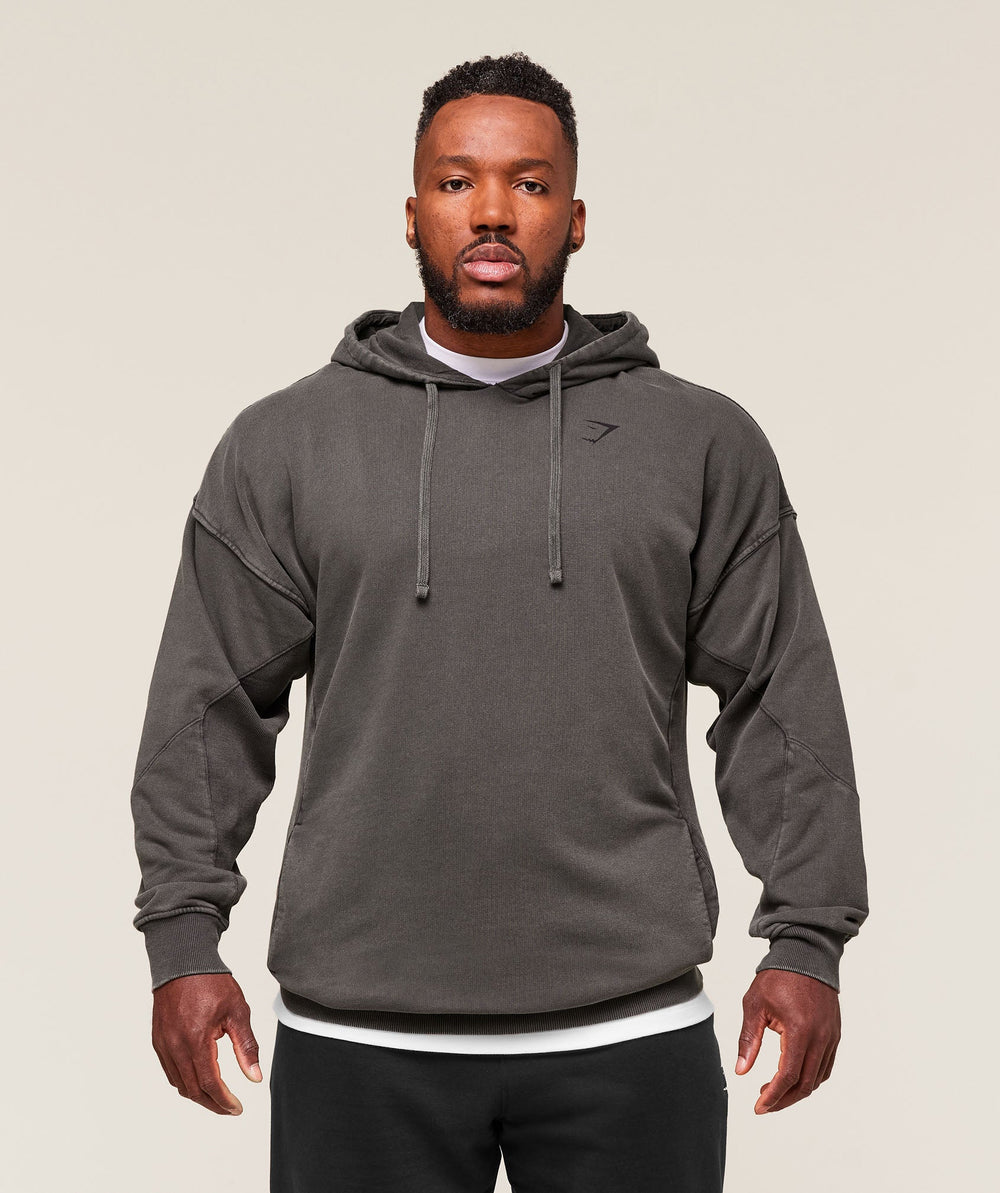 Power Washed Hoodie Onyx Grey