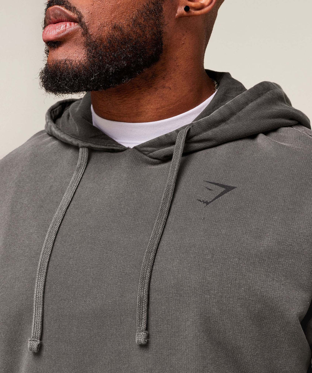 Power Washed Hoodie Onyx Grey