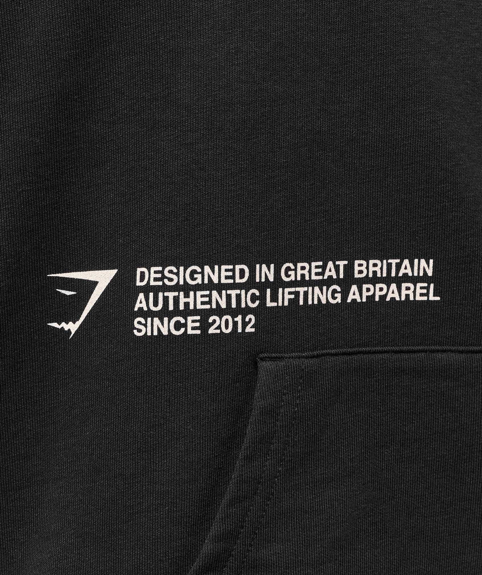 Authentic Lifting Apparel Hoodie Black