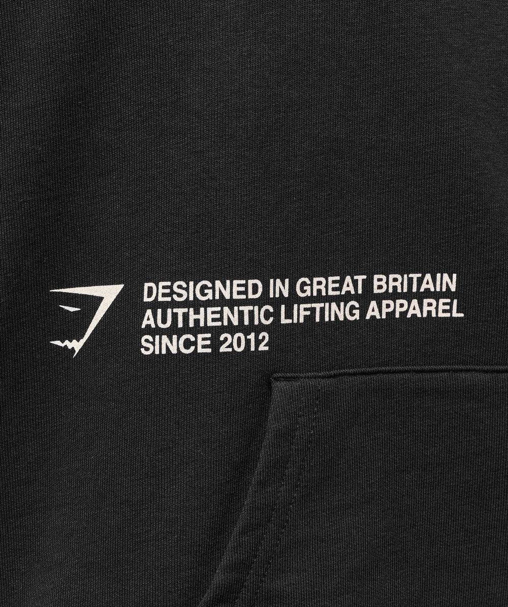 Authentic Lifting Apparel Hoodie Black