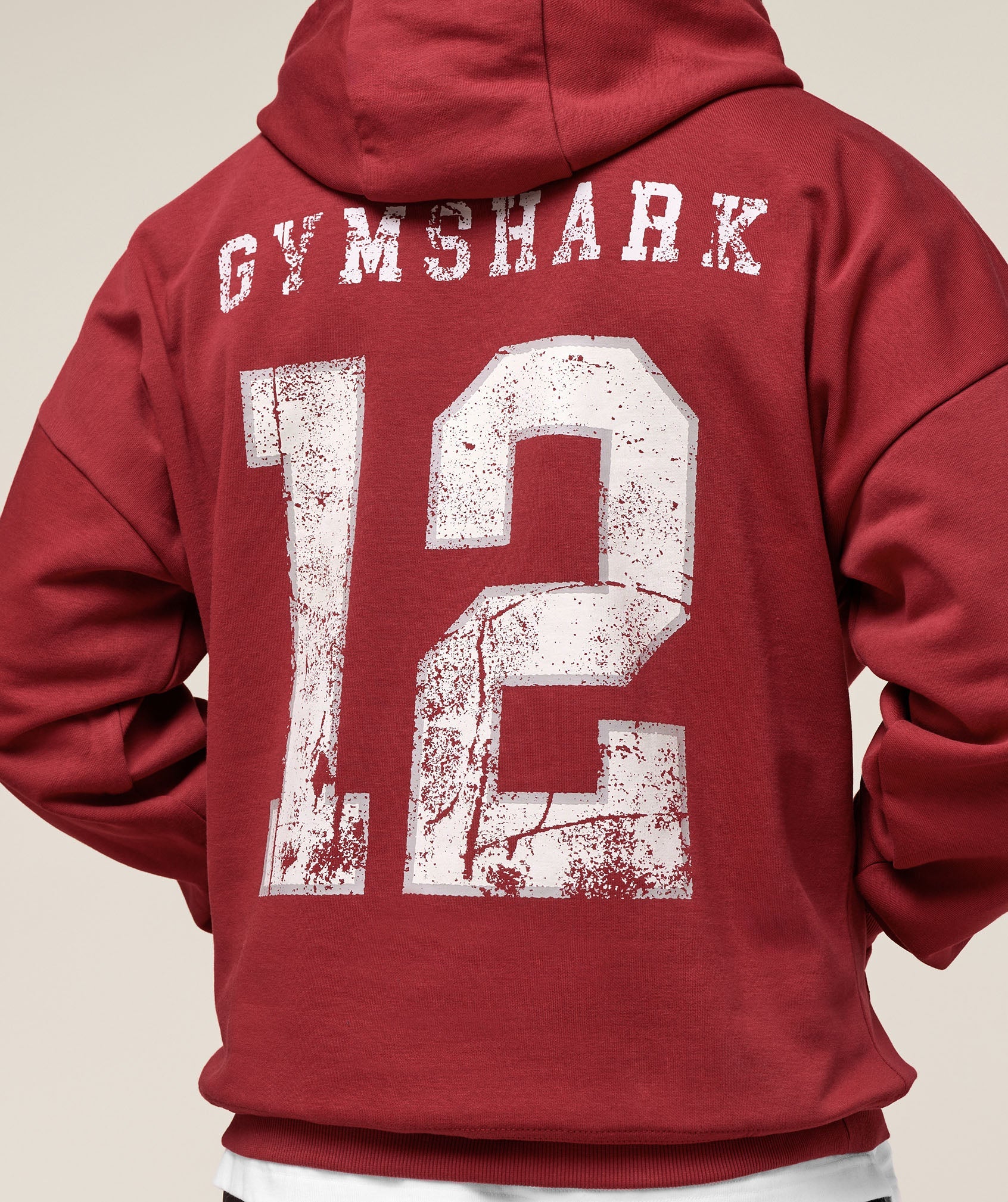 Collegiate Graphic Hoodie Athletic Burgundy