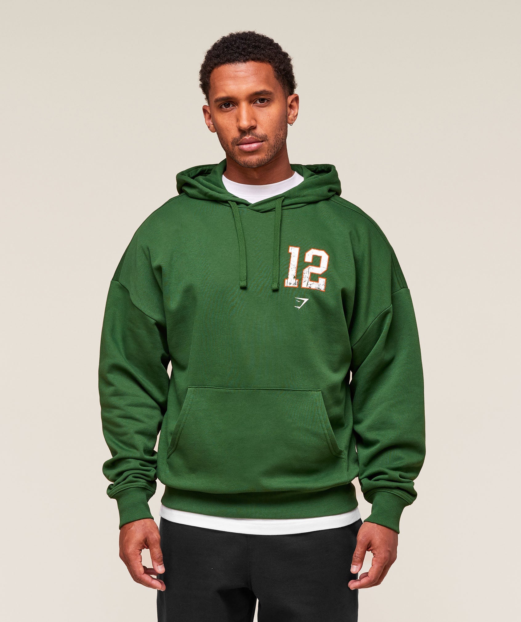 Collegiate Graphic Hoodie Athletic Green