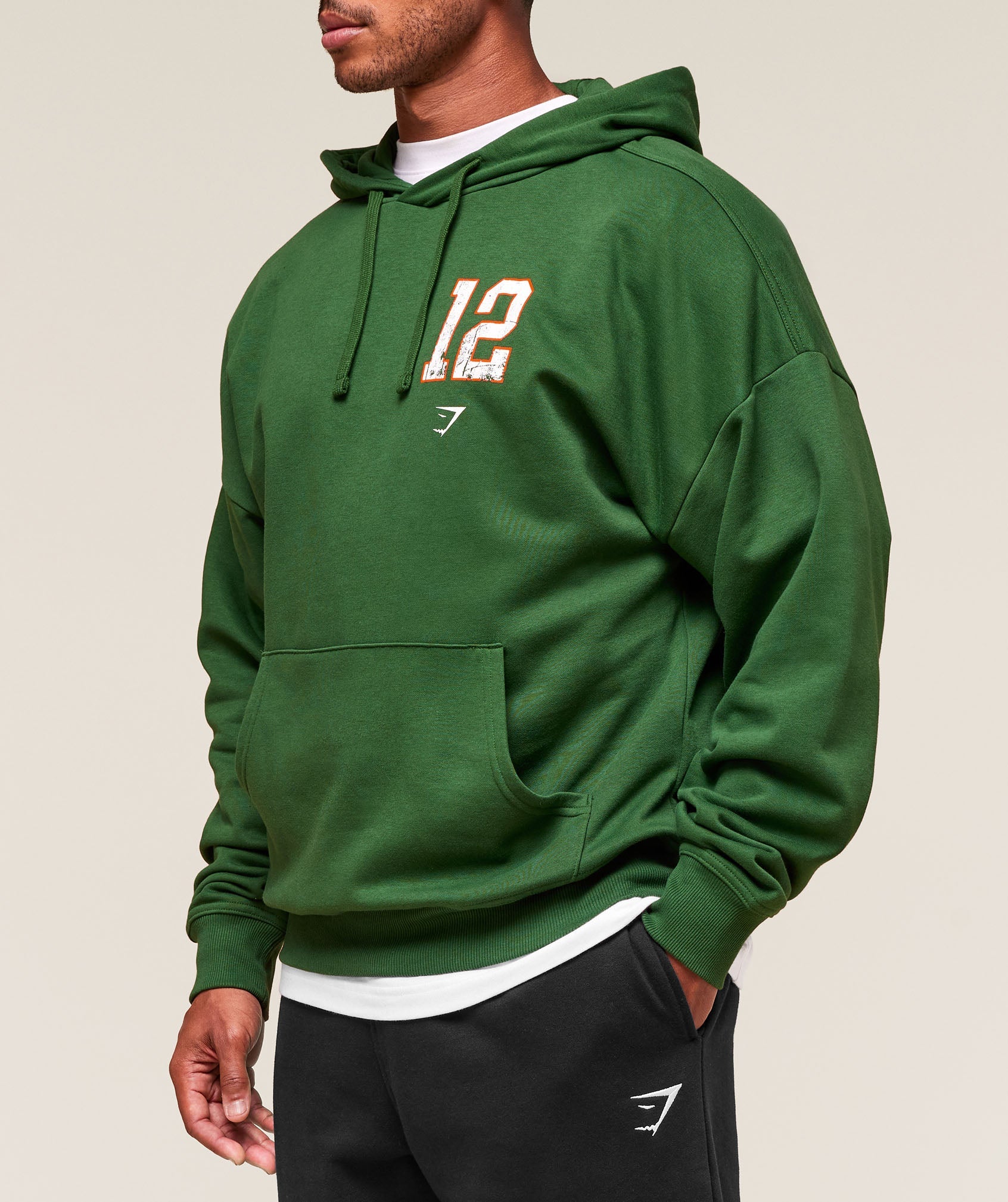 Collegiate Graphic Hoodie Athletic Green