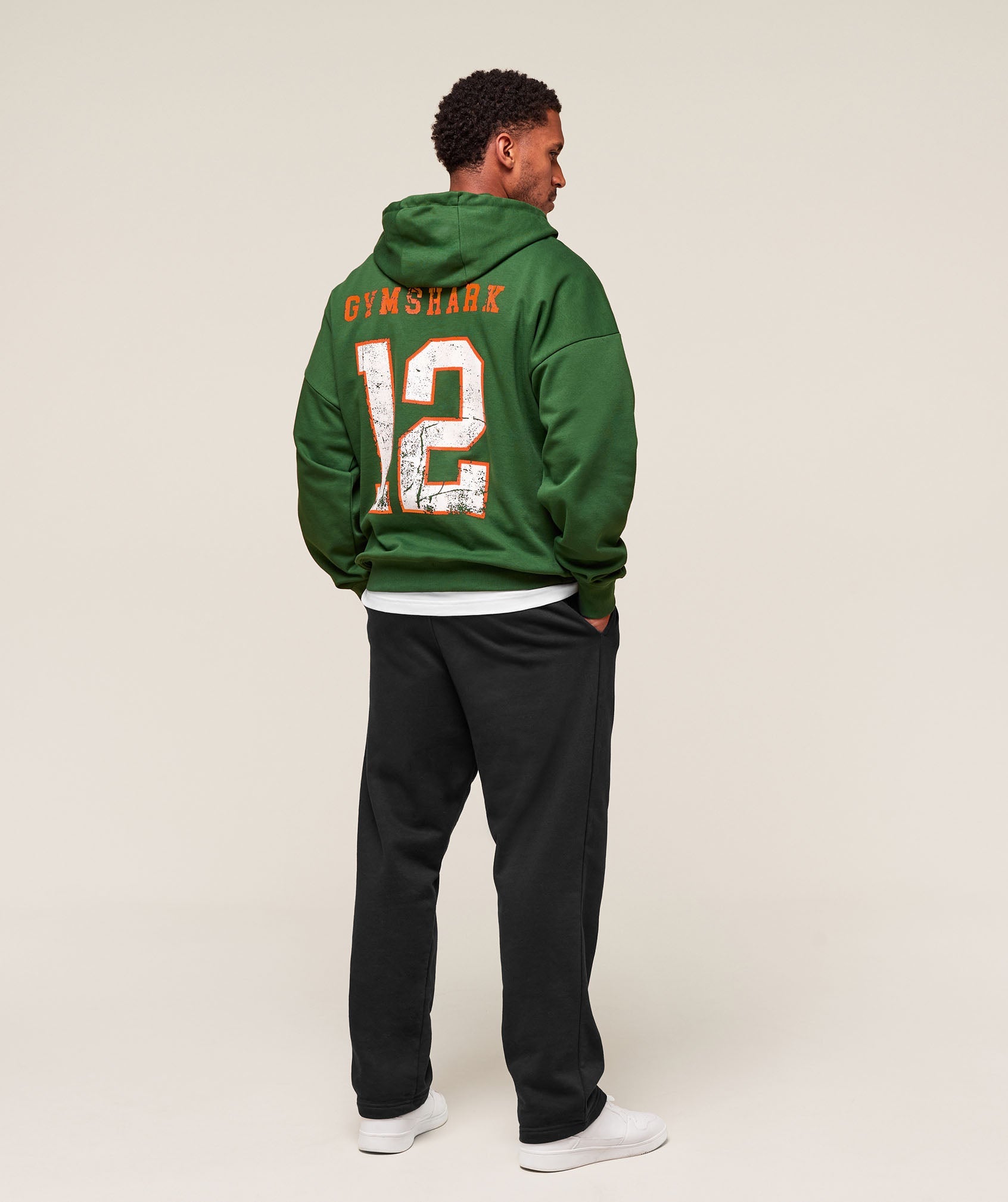 Collegiate Graphic Hoodie Athletic Green