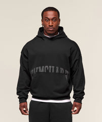 Pocket Graphic Hoodie Black