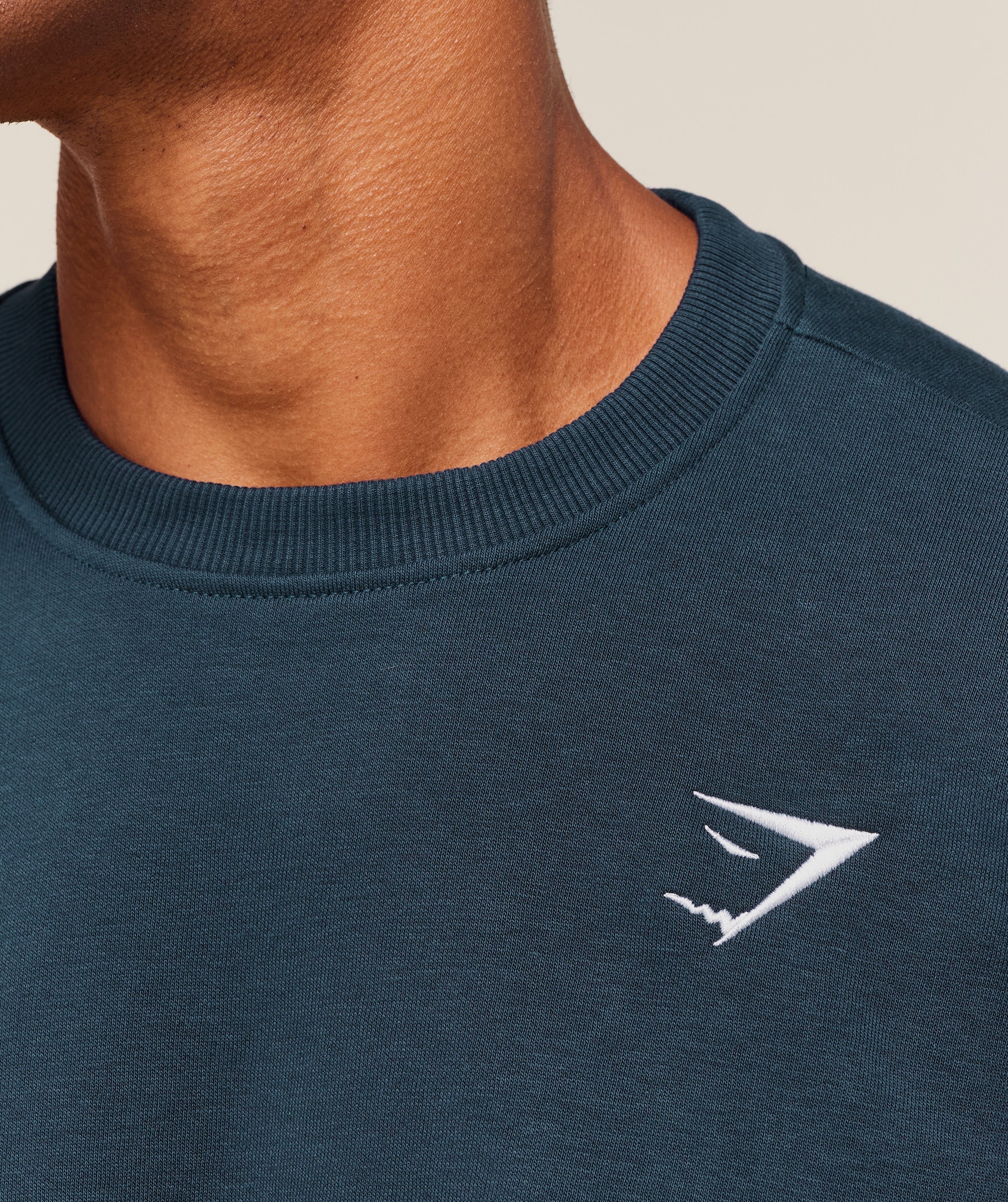 Crest Oversized Crew Navy
