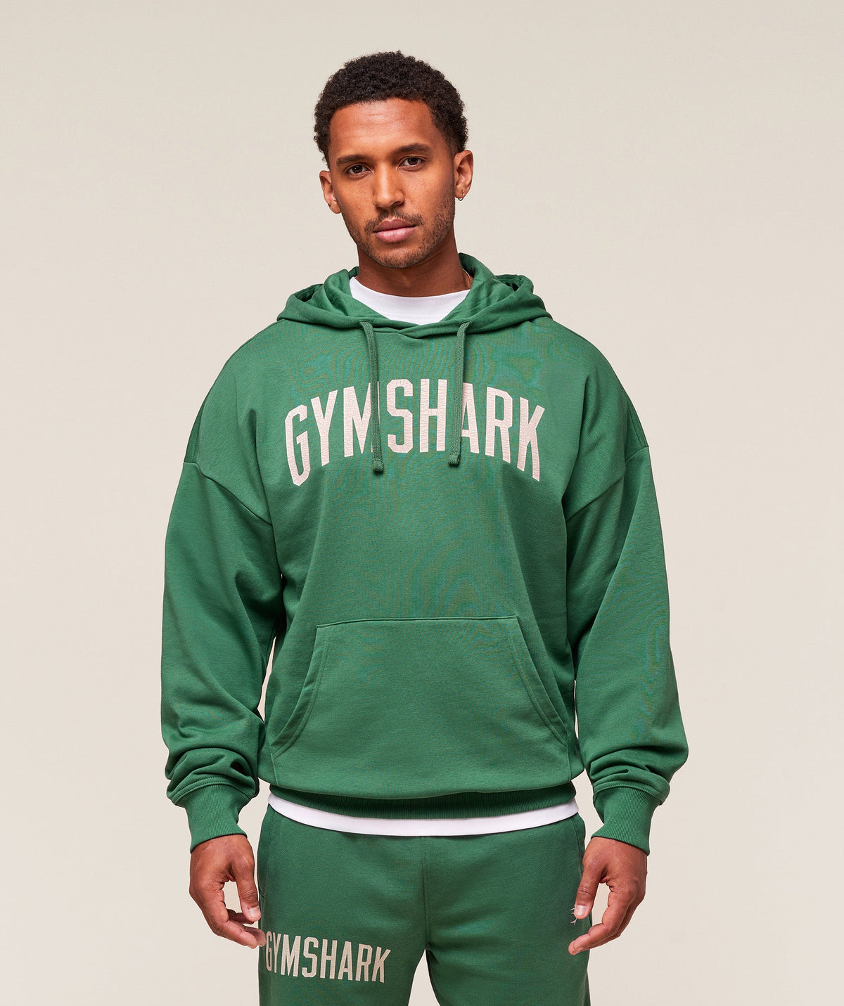 Worn Graphic Hoodie Lift Green