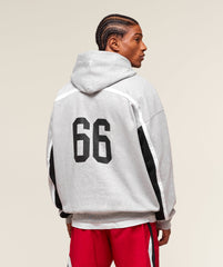 Varsity Hoodie Light Grey Core Marl