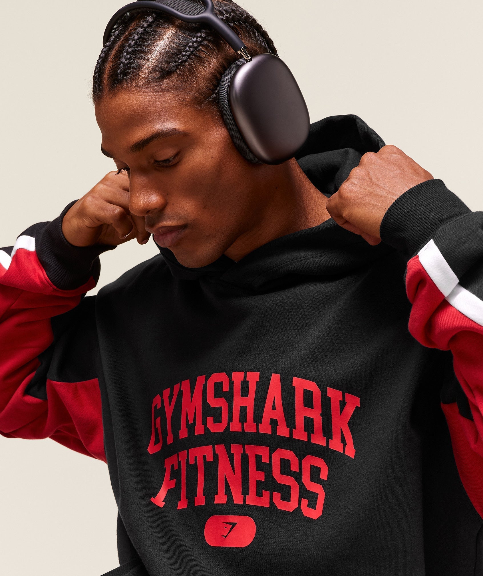 Varsity Hoodie Black
