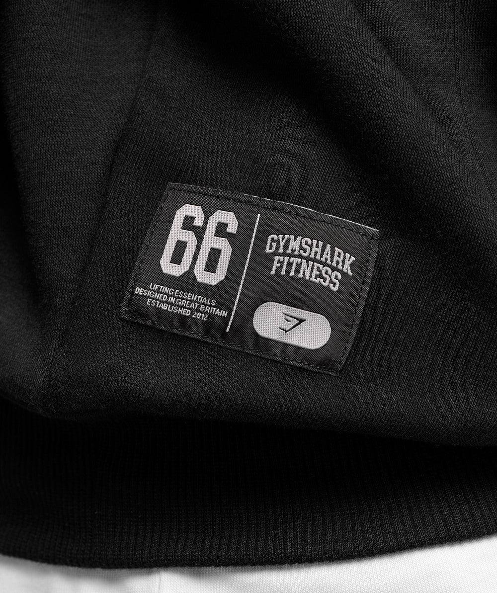 Varsity Hoodie Black