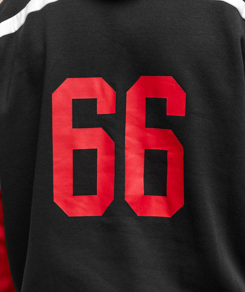 Varsity Hoodie Black