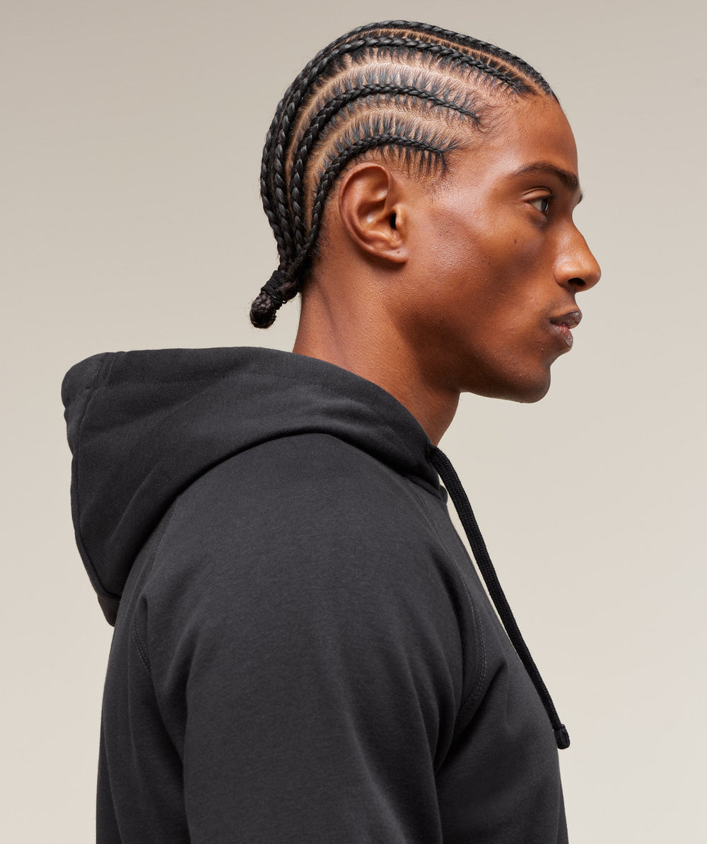 Crest Hoodie Black