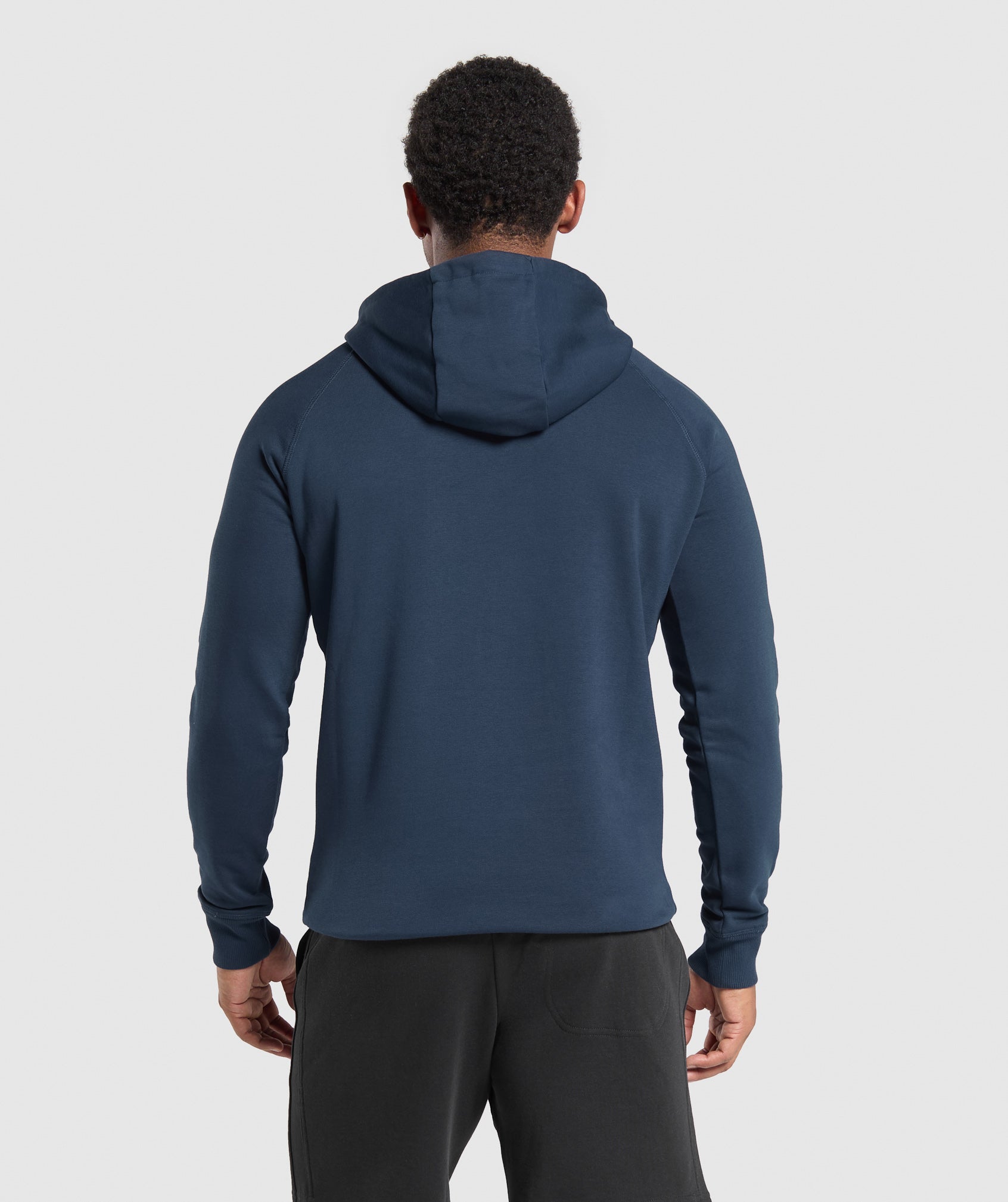 Crest Hoodie Navy