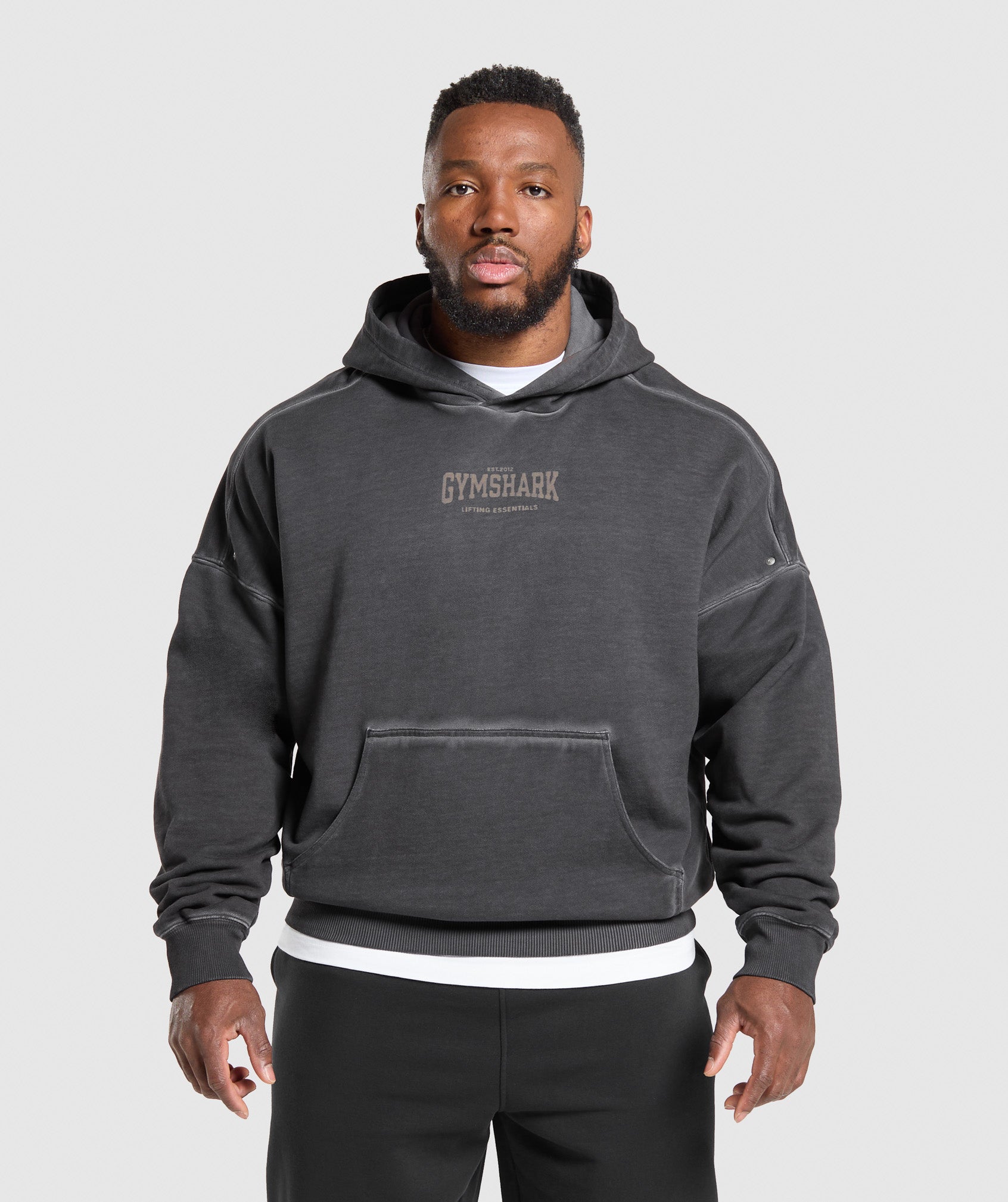 Heavyweight Hoodie Black Wash