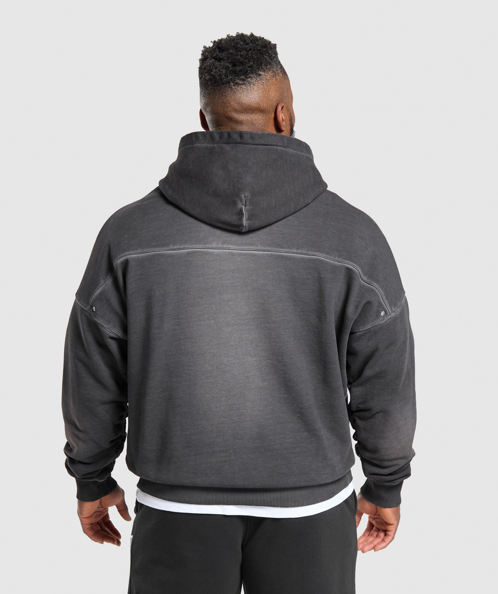 Heavyweight Hoodie Black Wash