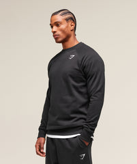 Crest Sweatshirt Black