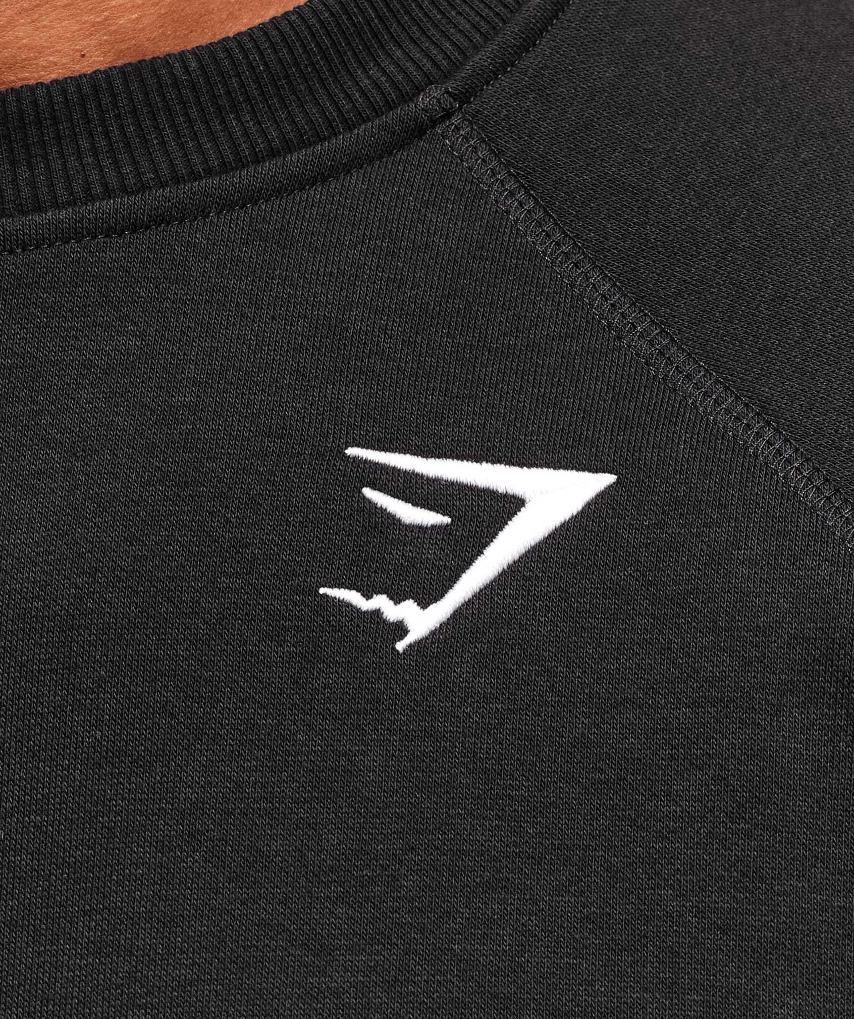 Crest Sweatshirt Black