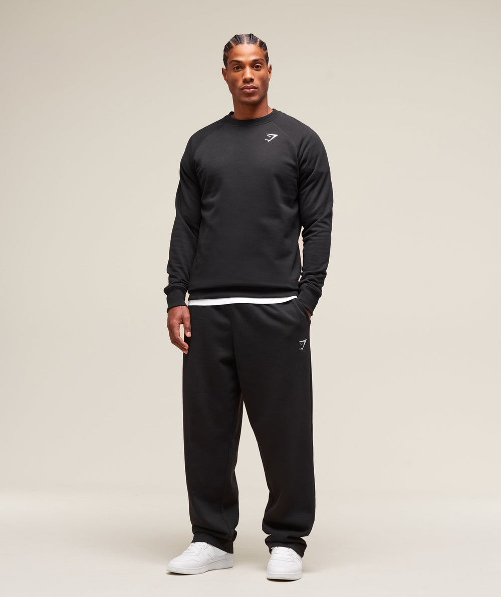 Crest Sweatshirt Black