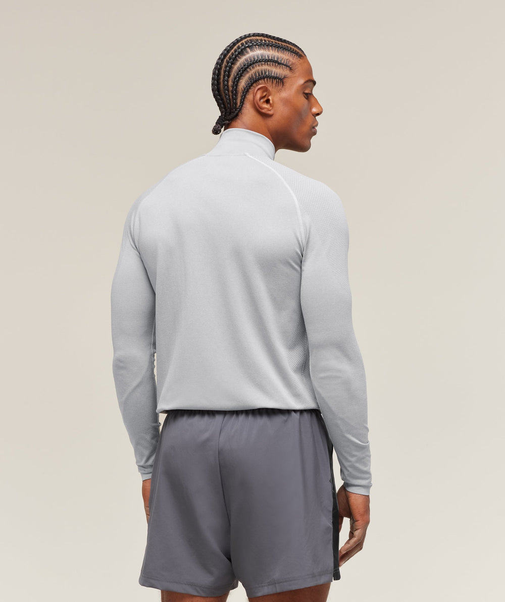 Vital 1/4 Zip Light Grey/Smokey Grey