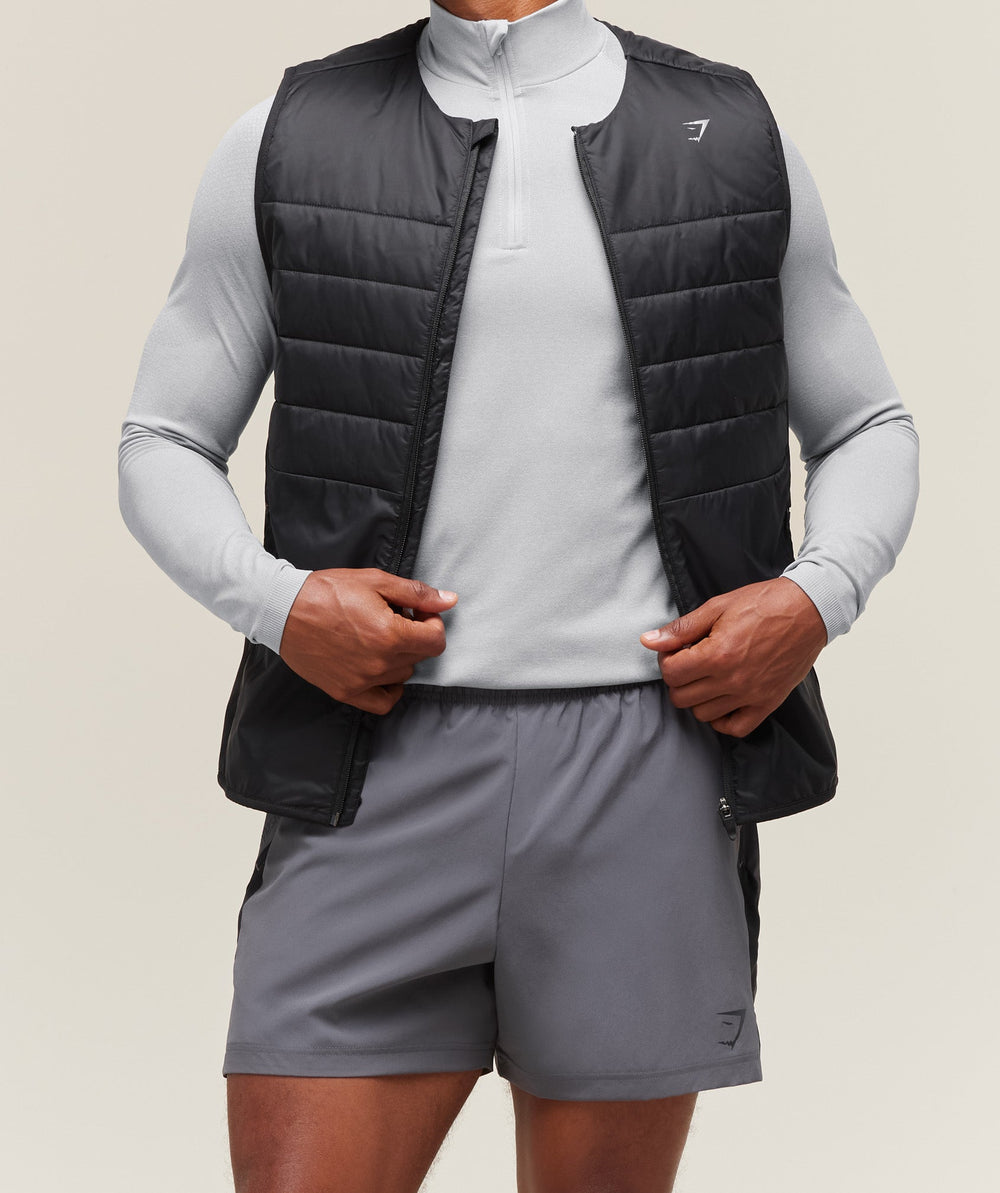 Vital 1/4 Zip Light Grey/Smokey Grey