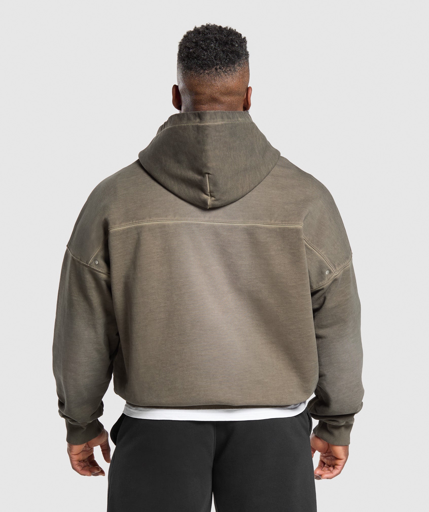 Heavyweight Hoodie Strength Green Wash