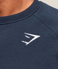 Crest Sweatshirt Navy
