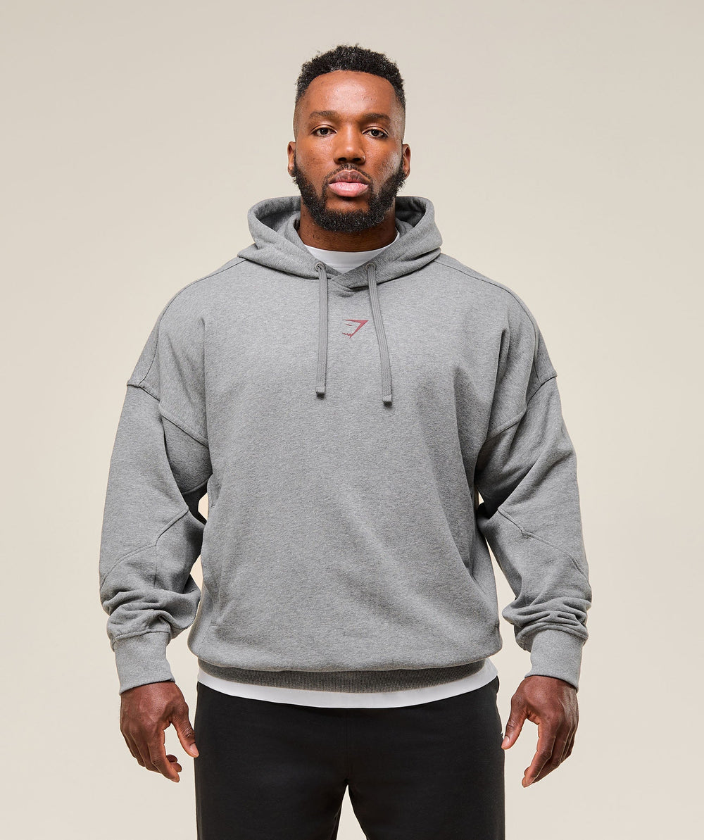 Power Hoodie Charcoal Core Marl