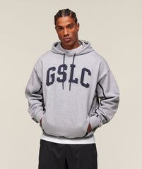 GSLC Hoodie Light Grey Core Marl