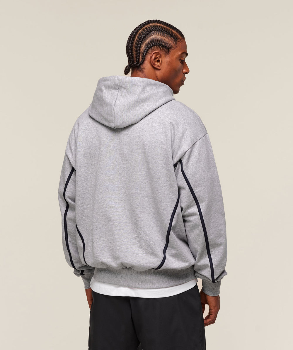 GSLC Hoodie Light Grey Core Marl