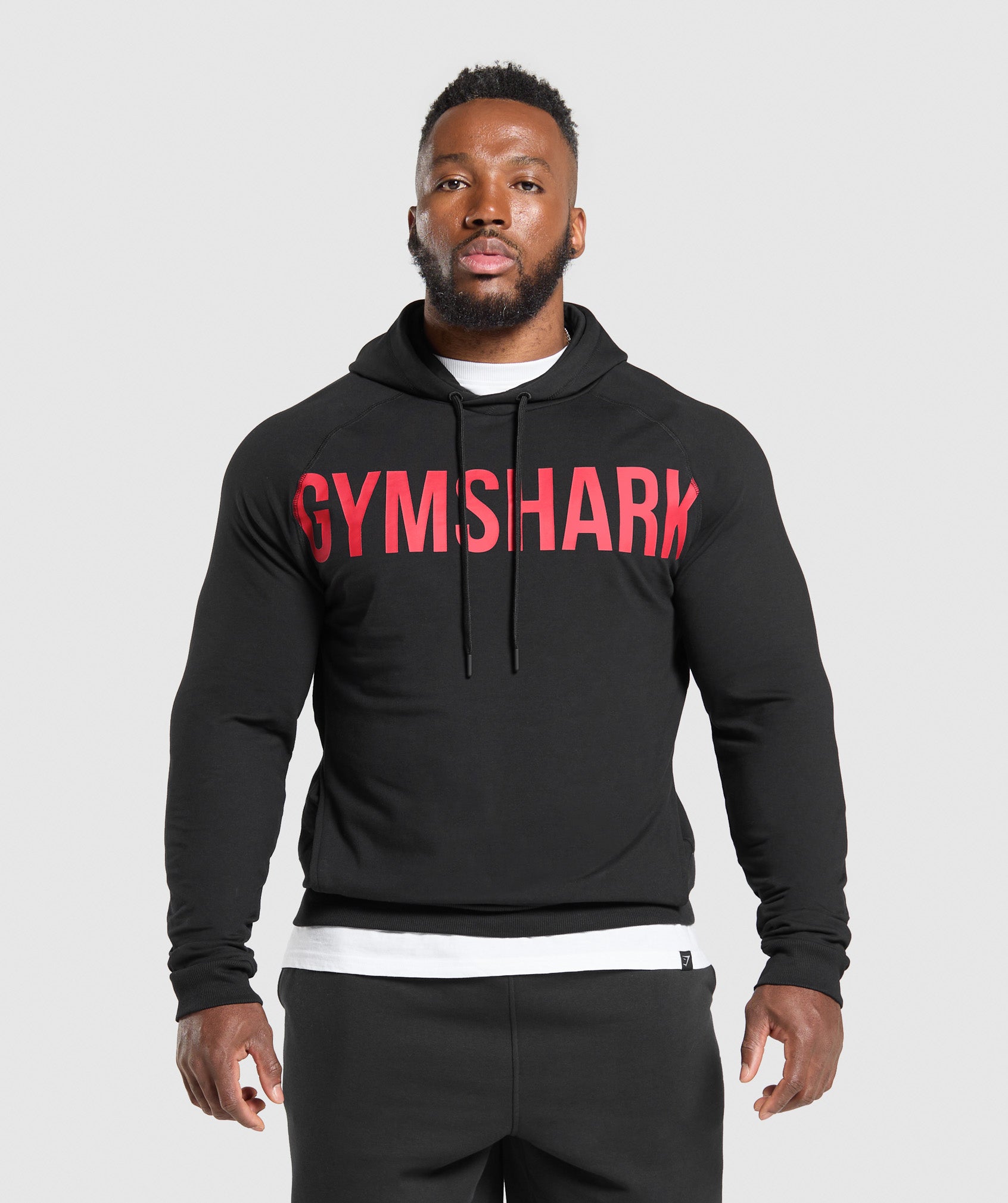Prime Hoodie Black/Vivid Red
