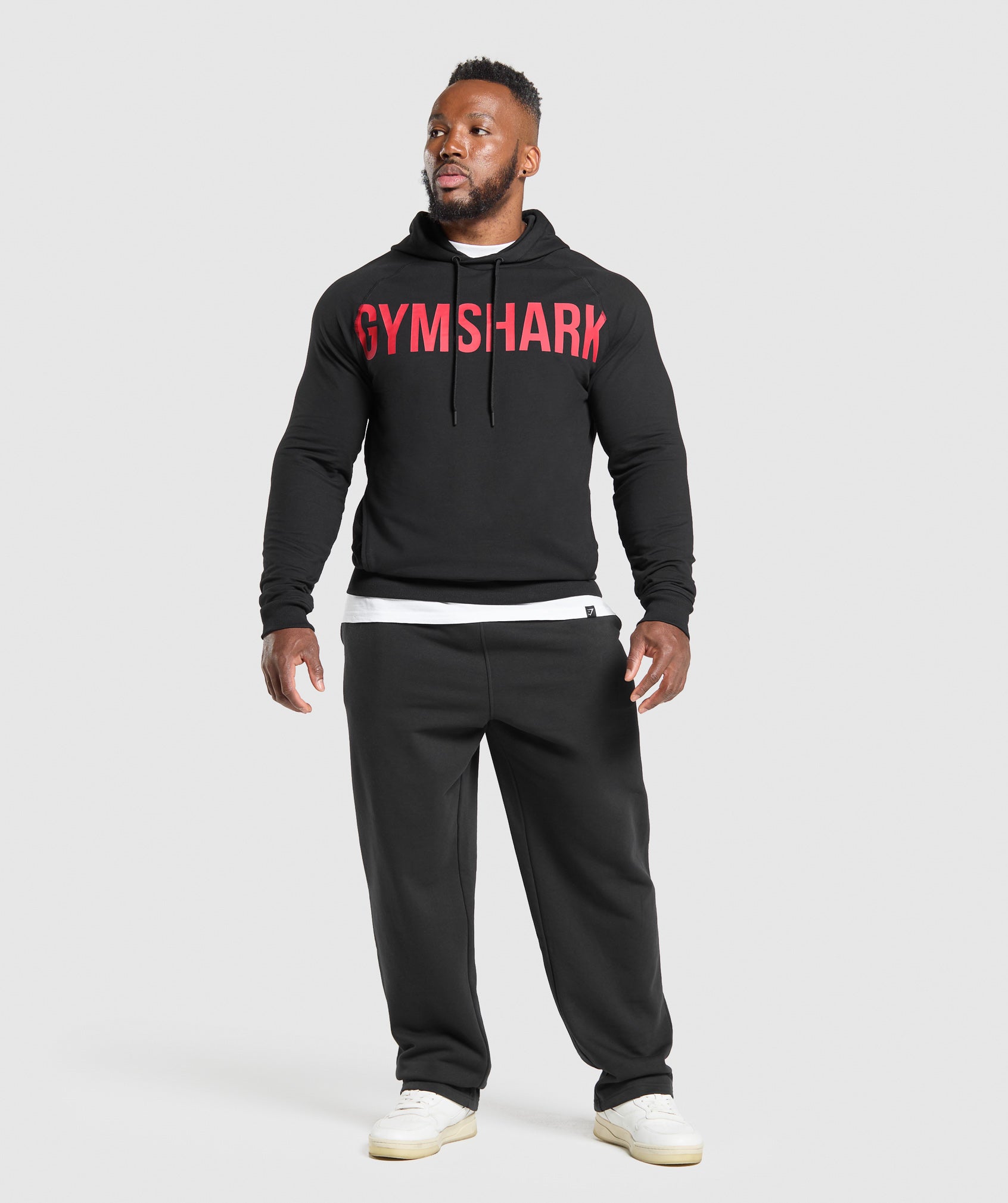 Prime Hoodie Black/Vivid Red