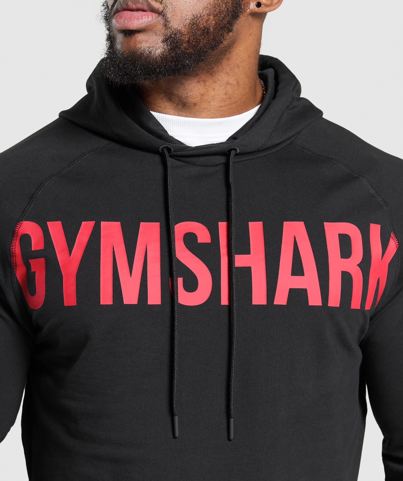 Prime Hoodie Black/Vivid Red