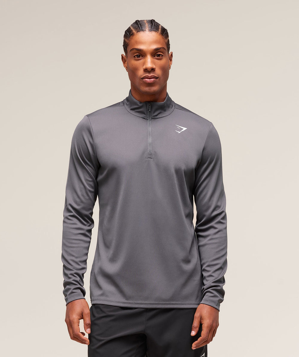 Arrival 1/4 Zip Silhouette Grey