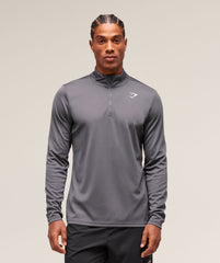 Arrival 1/4 Zip Silhouette Grey