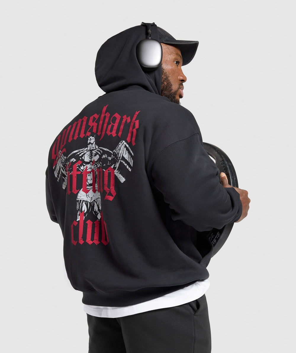 Lifting Club Hoodie Black