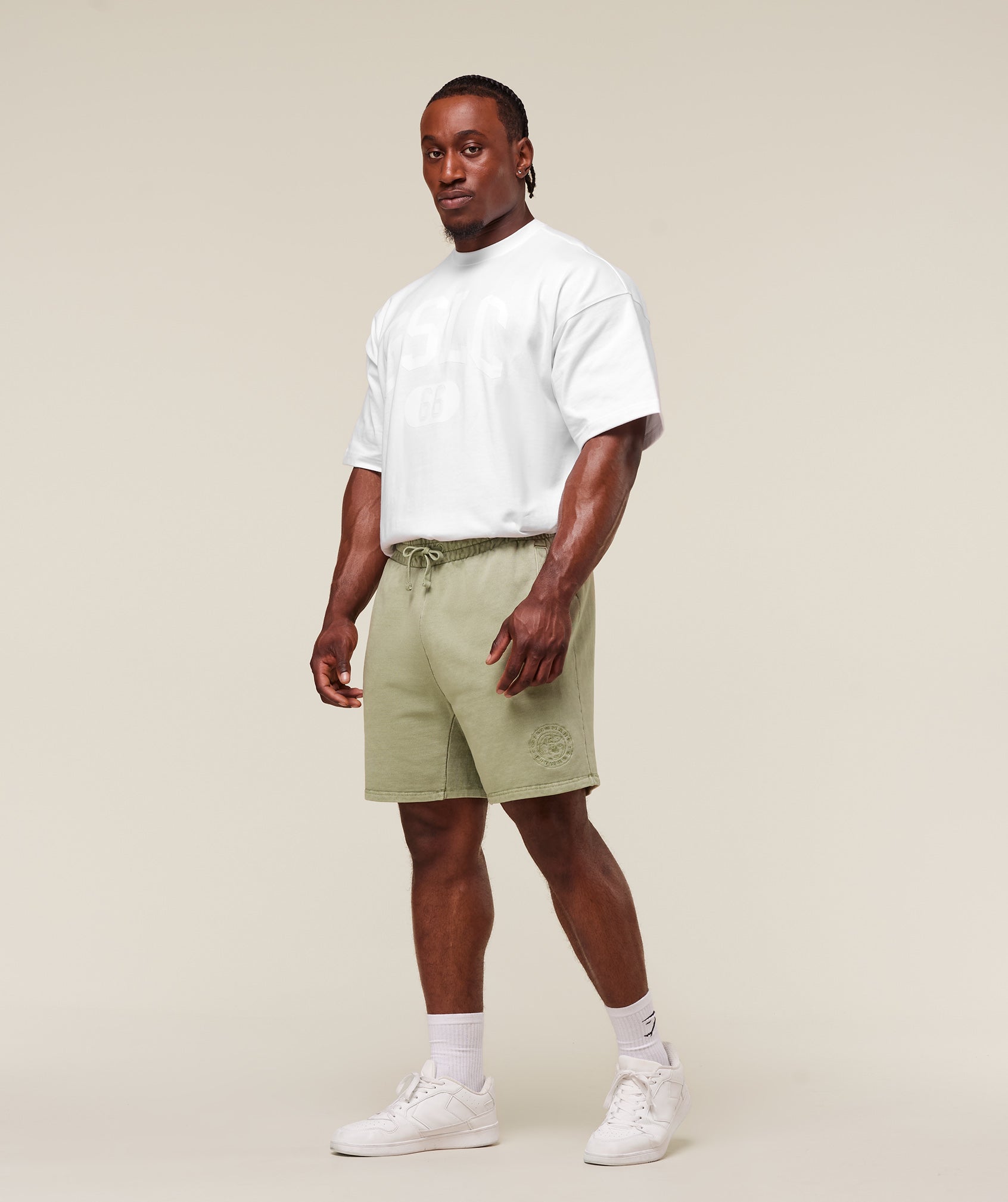 Premium Legacy Shorts Natural Sage Green