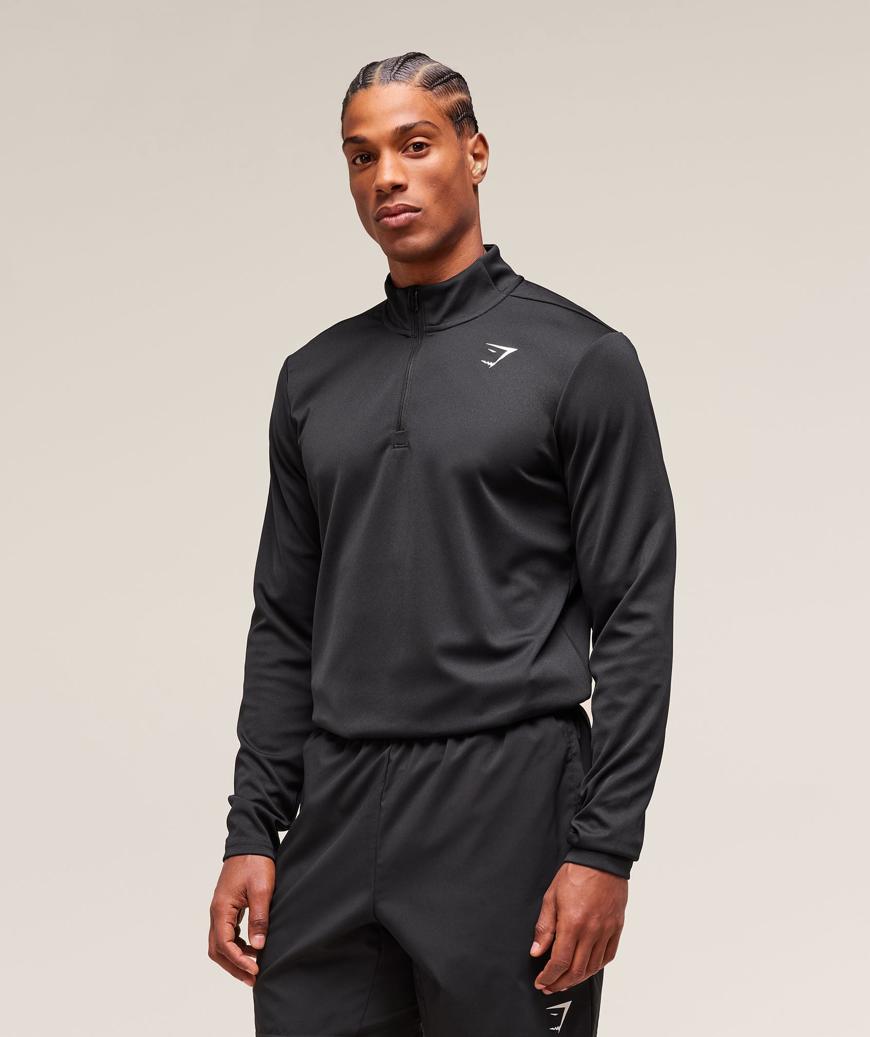 Arrival 1/4 Zip Black