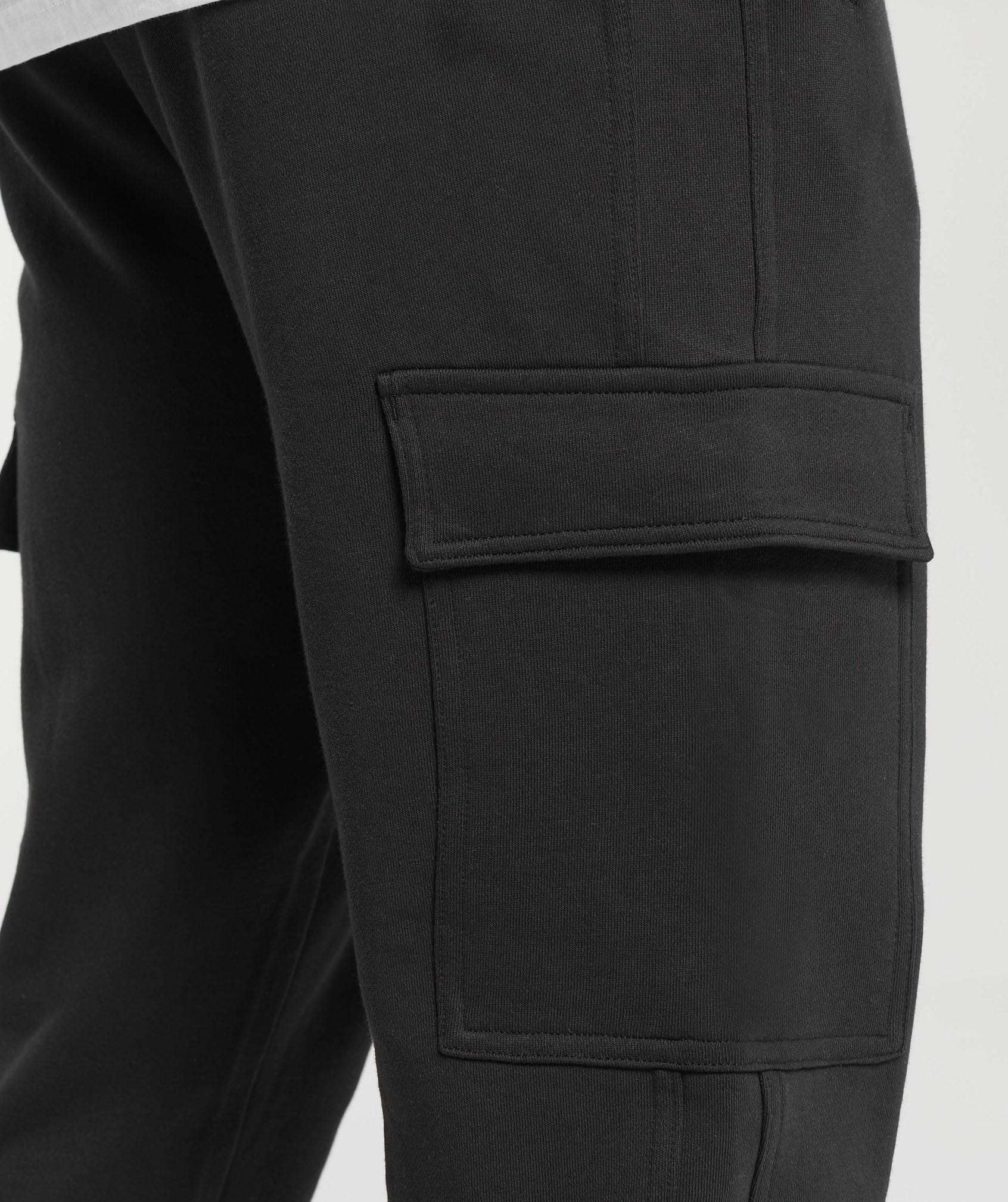 Rest Day Essentials Cargo Joggers Black