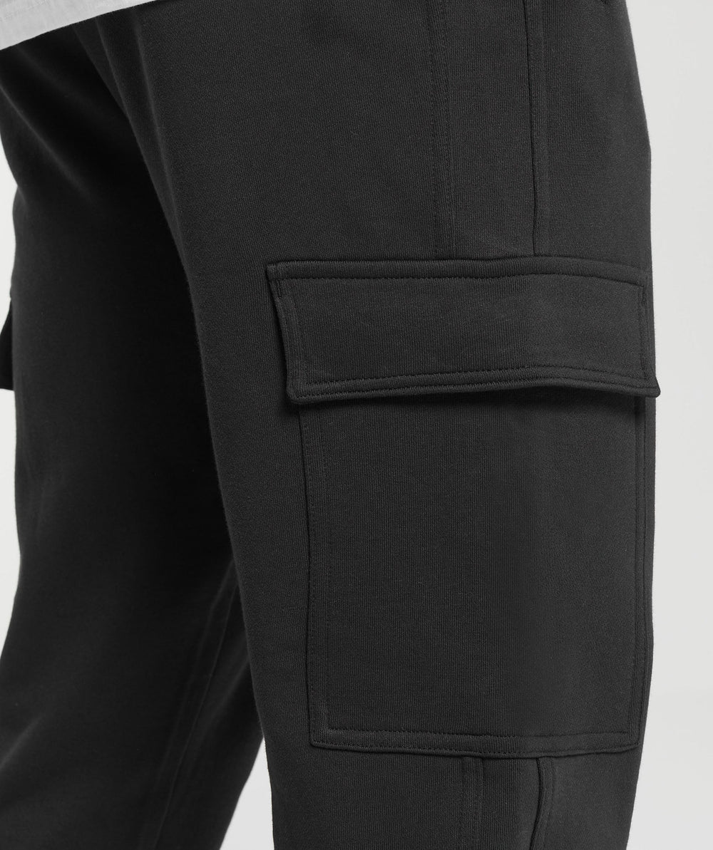 Rest Day Essentials Cargo Joggers Black