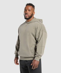 Heritage Washed Hoodie Utility Green