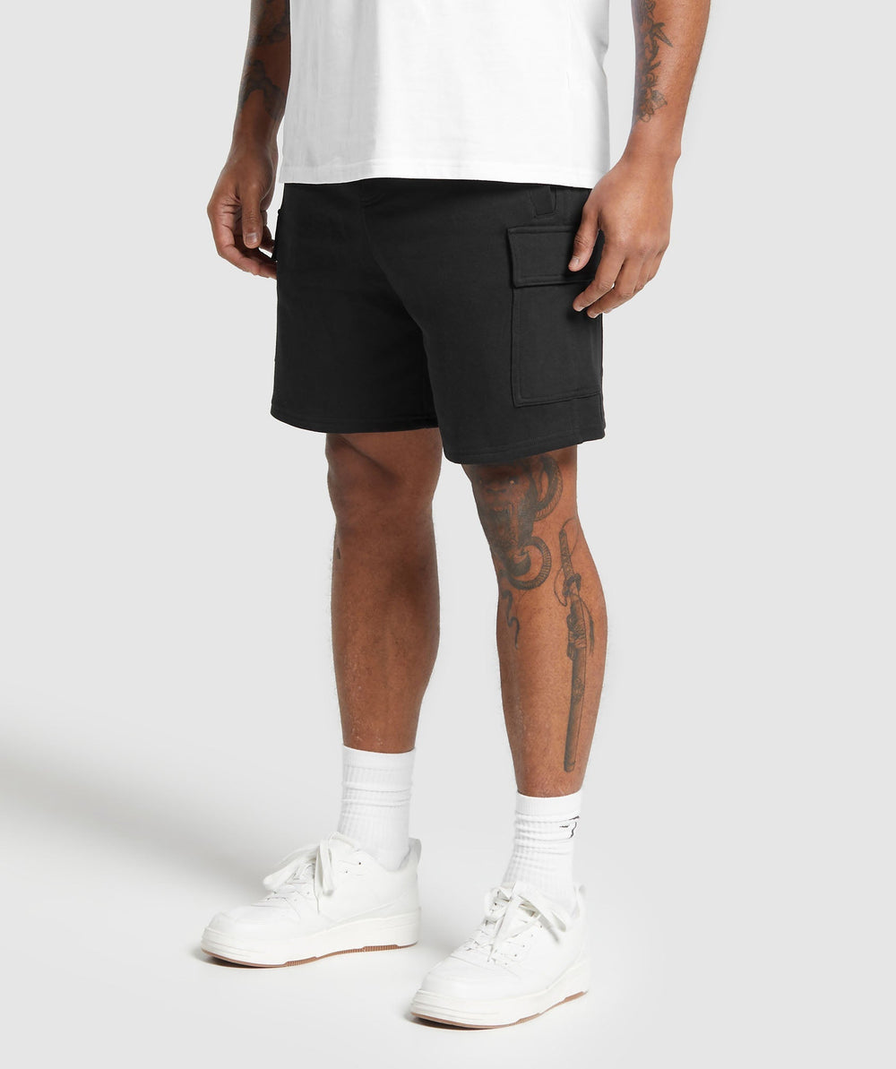 Rest Day Essentials Cargo 7" Shorts Black