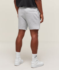 Crest 7" Shorts Light Grey Marl