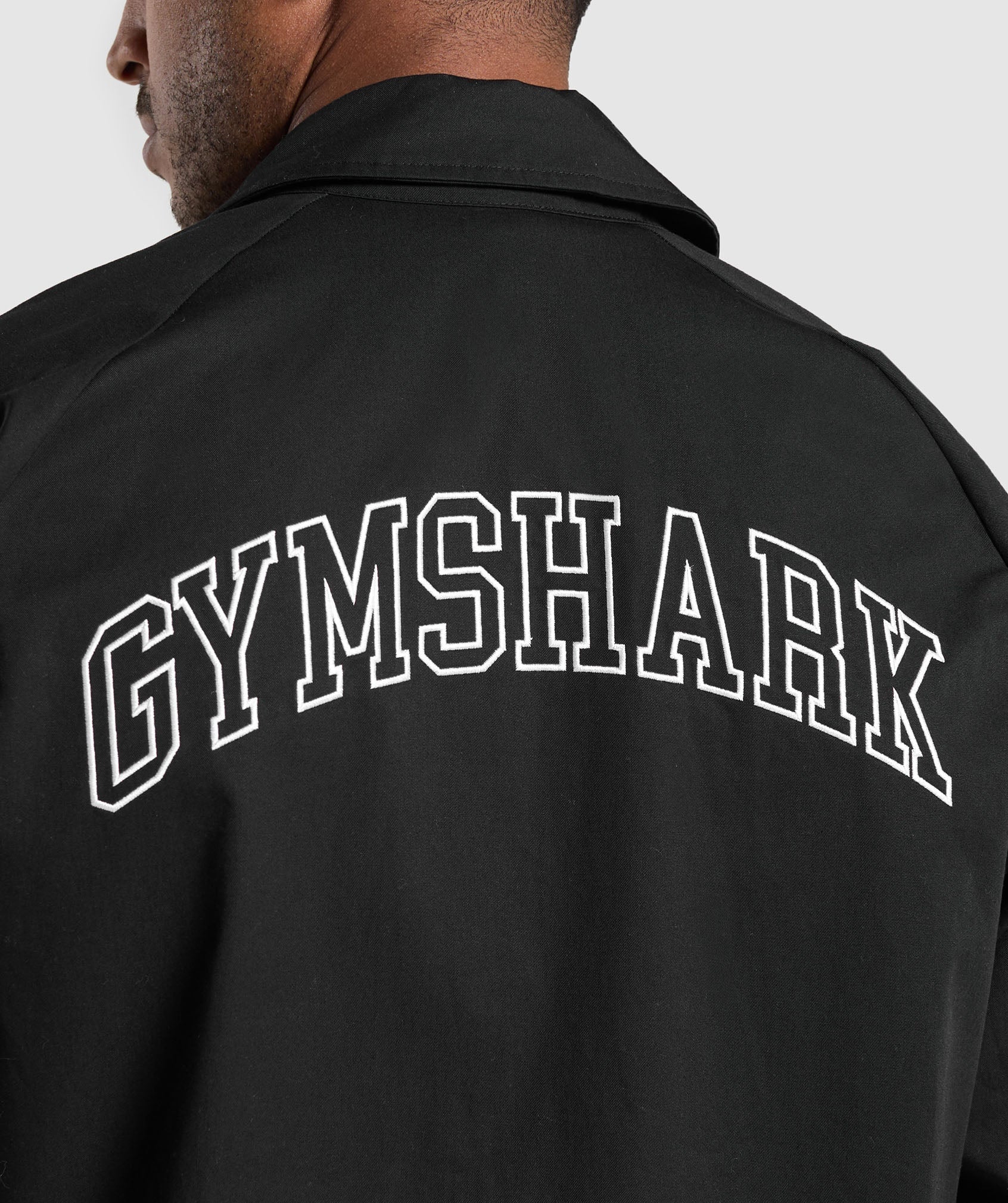 Canvas Coach Jacket Black