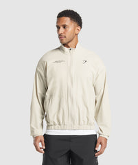Conditioning Club Track Jacket Pebble Grey
