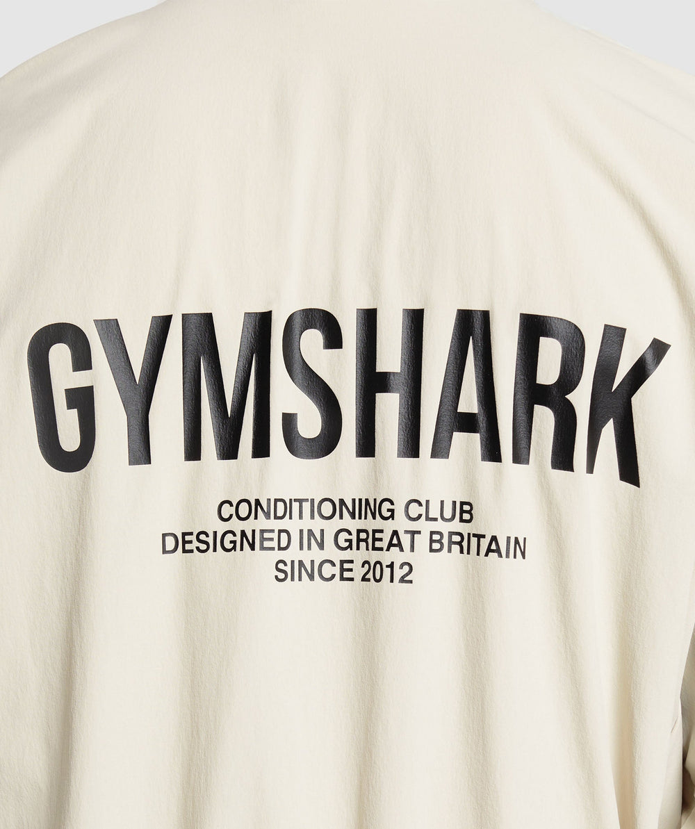 Conditioning Club Track Jacket Pebble Grey