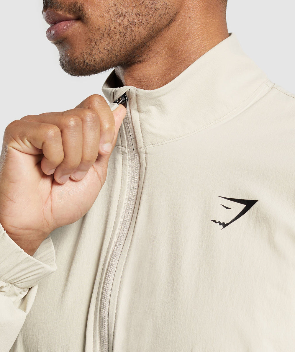 Conditioning Club Track Jacket Pebble Grey