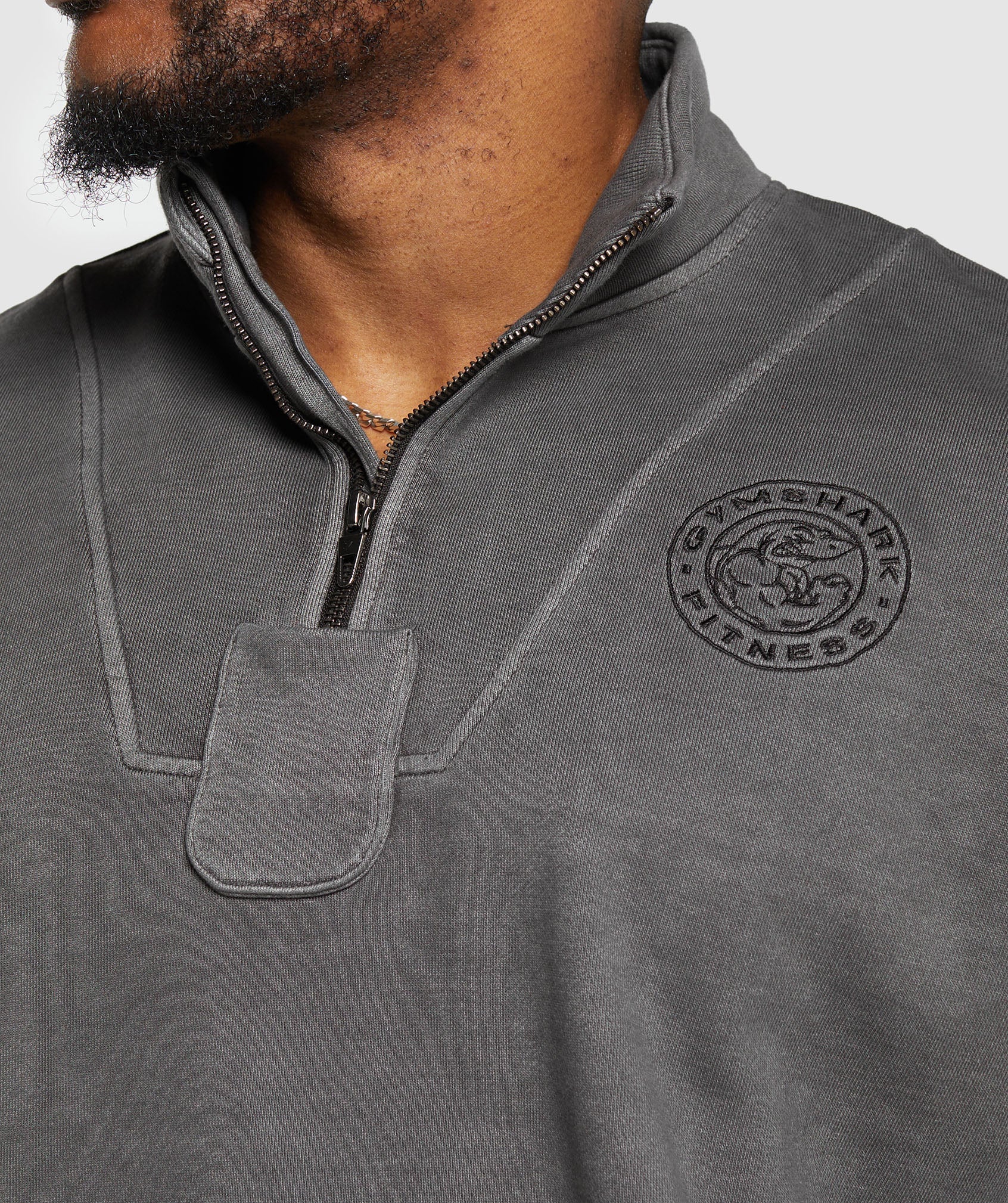 Premium Legacy 1/4 Zip Black