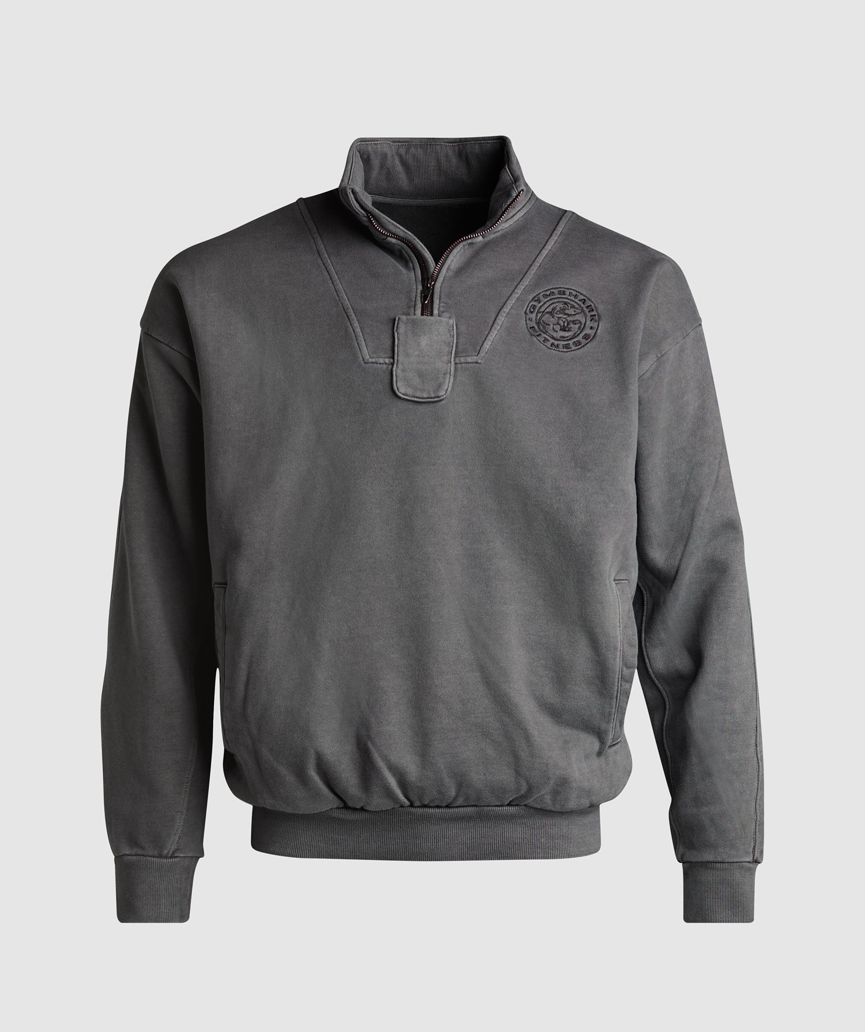 Premium Legacy 1/4 Zip Black