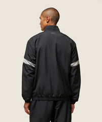 everywear Coaches Track Jacket Black/Tame Grey